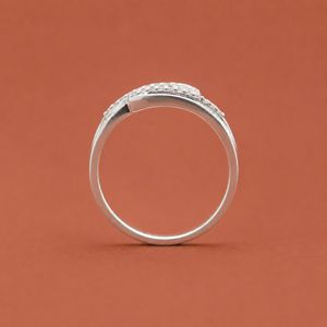 Full <b>Iced</b> Out Moissanite Diamond 925 Silver Luxury Hip Hop Statement Band <b>Ring</b> For Women - Product Image 4
