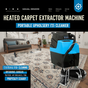 Máquina Extractora de Alfombras con Calefacción, Limpiador de Tapicería Portátil para una Limpieza Profunda Profesional - Product Image 3