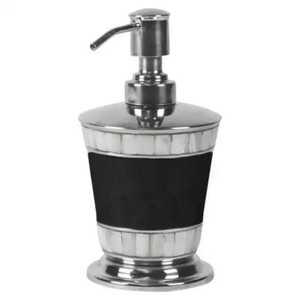 Nordic Black Marble Ceramic Soap Dispenser Round Sphere Gold Veined Liquid Hand Soap Pump Bottle for Luxury Bathroom <b>Vanity</b> - Product Image 6