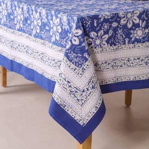 ผ้าปูโต๊ะปักลายผ้าฝ้าย 100% สำหรับตกแต่งงานแต่งงานและงานเลี้ยง  รับสั่งทำตามแบบ สำหรับร้านอาหารและงานอีเว้นท์ - Product Image 1