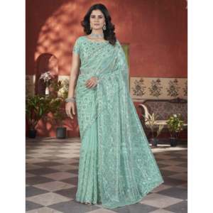 Chal de Diseño para Fiestas con Bordado de Hilo para Ocasiones Especiales - Product Image 3