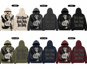 Sudadera con Capucha Personalizada, Tejida, con Estampado Gráfico, Transpirable, Unisex, 100% Algodón, Estilo Oversize, Streetwear, OEM, Marca Privada - Product Image 6