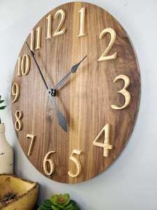 Wholesale VIFARMEX High Quality Solid Wood Hanging Sign Various Colors Minimalist/Rustic Design <b>Decoration</b> - Product Image 4