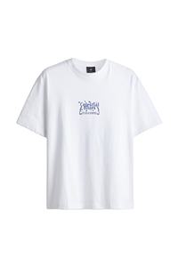 T-shirt homme haut de gamme coupe ample respirant à manches courtes haut visible épaule tombante 100% coton avec taille imprimée imprimée - Product Image 4