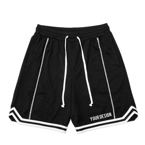 Pantalones Cortos de Baloncesto Personalizados al por Mayor con Logotipo Frontal para Hombre, Deportivos, de Malla de Secado Rápido, con Estampado por Sublimación, para Equipos, Ropa Deportiva con Etiqueta - Product Image 6