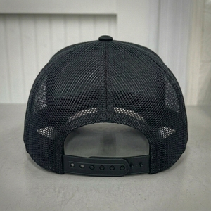 Casquette Trucker en Toile Personnalisée à 6 Panneaux, Broderie 3D, Dos en Maille, Visière Courbée, Fermeture Snap Réglable, Tendance Plage et Sport - Product Image 5