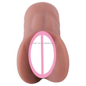 男性のための2 in1男性マスターベーター大人のおもちゃ3Dリアルな膣とタイトなアナルセックスストーカーを備えたリアルなポケットプッシー - Product Image 2