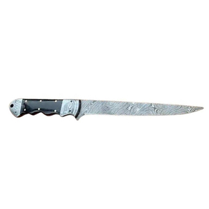 customized handmade Damascus steel fillet <b>knife</b> with Damascus booster chef <b>knife</b> <b>kitchen</b> use razor <b>sharp</b> fillet <b>knife</b> - Product Image 3