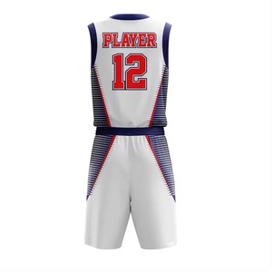 High-Demanded Regular Fit Basketball Uniform Printed Sports Wear for Summer Latest Design Basketball Uniform for sale - Product Image 2