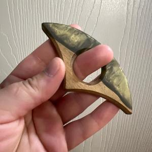 Marcador de Páginas de Resina y Madera, Herramienta de Lectura - Product Image 1