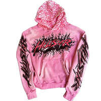 Sudadera con Capucha Personalizada para Hombre, con Estampado Puff, de Felpa Gruesa, para Otoño e Invierno, Estilo Urbano, Fabricación al por Mayor