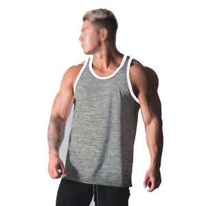 Male Casual Quick Dry Stringer <b>Singlet</b> Vest Clothing Summer Bodybuilding Tank Tops Men Gym Fitness Training Sleeveless Shirt - Product Image 6