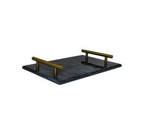 Bandeja Rectangular de Mármol, Nuevo Diseño, Producto Hecho a Mano, Bandeja para Servir Alimentos, el Mejor Acabado, Vajilla, Bandeja para Servir la Cena - Product Image 5