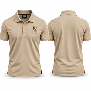 เสื้อเชิ้ต NAVISTA SPORTS สีพื้น รุ่นใหม่ สำหรับผู้ชายไซส์ใหญ่ แขนสั้น ระบายอากาศได้ดี ซับเหงื่อ ผลิตจากโพลีเอสเตอร์/คอตตอน - Product Image 4