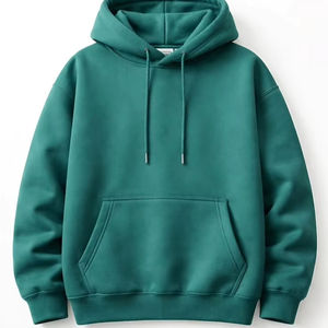 Sudadera con Capucha Personalizada OEM 100% Algodón para Hombre, Antiarrugas, Transpirable, de Secado Rápido, Ecológica, Informal de Invierno - Product Image 1