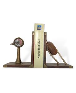 Sujetalibros de Lujo con Diseño de Telegrafo y Polea para Decoración de Alta Gama - Product Image 2