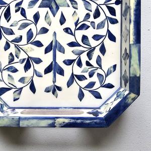 Plateau Feng Shui de Luxe Fait Main Écologique avec Incrustations en Os – Design Décoratif Élégant, Qualité Supérieure pour la Maison et la Cuisine (Idéal pour Servir) - Product Image 3