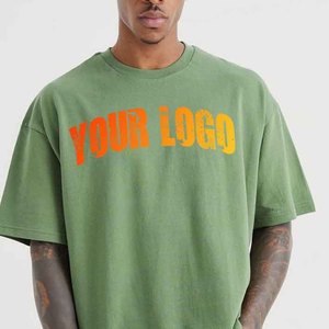 T-shirt classique en coton tricoté pour homme, décontracté, à manches courtes, respirant, col rond, confortable pour le quotidien, la gym et l'entraînement - Product Image 5