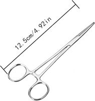 Pinces hémostatiques Mosquito Kelly 12,5 cm en acier inoxydable, meilleure qualité, prix de gros, fournisseur du Pakistan.