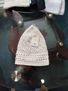 Chapeau Kufi Musulman Tricoté à la Machine, Prix Direct Usine, Unisexe, Couleur Unie, Extensible, Respirant, Broderie Main, Vente en Gros - Product Image 3