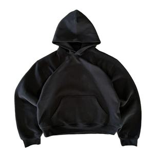 Conjunto de sudadera y pantalones de chándal en blanco personalizado 100% algodón French Terry Hoodie para hombre Oversized Boxy Fit Hoodies Chándales - Product Image 3