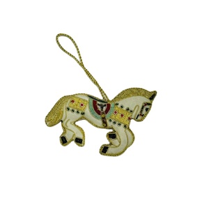 Handmade Giáng sinh Vớ với Ấn Độ zari <span class=keywords><strong>embryoid</strong></span> ngựa hình dạng và chất lượng tiêu chuẩn cho trang trí lễ hội - Product Image 1