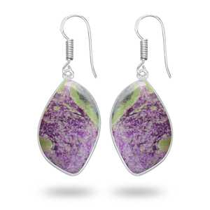 Boucles d'oreilles pendantes plaquées argent avec breloques mignonnes serties de pierres, idéales pour les fêtes et mariages, meilleur prix - Product Image 4