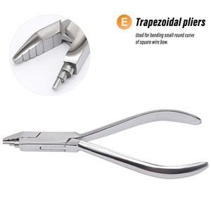 Stainless Steel Orthodontic <b>Pliers</b> Arch Bending Forceps Surgical Instrument <b>Set</b> Manual CE Certified Class II General Surgery - Product Image 5