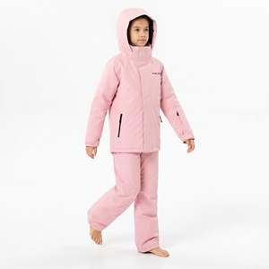 Combinaison de ski rose pour filles Hawk Eye, imperméable, à capuche, ensemble de vêtements d'hiver pour enfants - Product Image 4