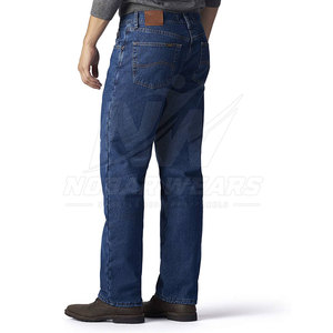 Pantalones Vaqueros para Hombre, Corte Moderno, Tela de Algodón Transpirable, Casuales, Cómodos - Product Image 3