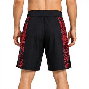 Wholesale Custom Men's MMA Fight <b>Shorts</b> Side Strip Printing Pattern <b>Grappling</b> BJJ Muay Thai Kickboxing <b>Shorts</b> for Training - Product Image 3