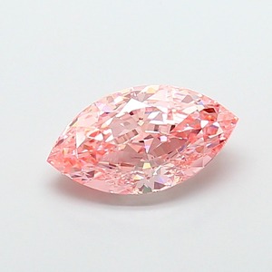 Diamante Rosa Intenso de Corte Marquesa de 4 Quilates Cultivado en Laboratorio, Certificado IGI, Claridad VVS2 - Product Image 1