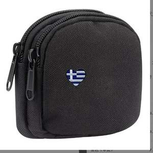 1 patch brodé en forme de cœur et drapeau grec, à coudre ou à repasser, patch national grec - Product Image 5