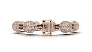 Hip Hop Iced Out Ball <b>Bracelet</b> for Men Women 925 Sterling <b>Silver</b> Rhodium Plated Moissanite Tennis Gift Micro Pave Setting - Product Image 4