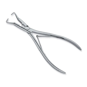 Pince à extensions capillaires en acier inoxydable la plus vendue, outil de pose de micro-anneaux, prix de gros, modèle BEST ELECTRO SURGICAL - Product Image 1