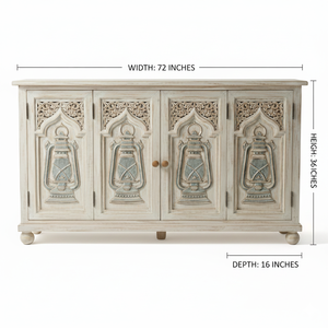 Premium Quality Wooden <b>Sideboard</b> Cabinet for Living Room Storage and Decorative Display Available At Best Market Price - Product Image 3