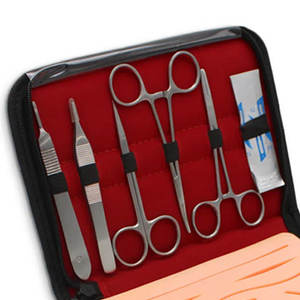 Kit de Sutura Eléctrico, Instrumento Médico, Set Ortopédico Pequeño, Kit de Práctica de Sutura de Acero Inoxidable para Entrenamiento de Estudiantes de Medicina - Product Image 5