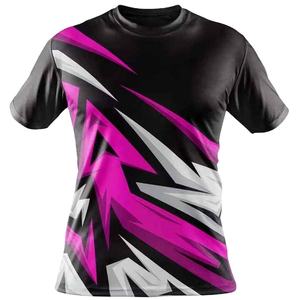 T-shirt d'entraînement respirant personnalisé pour hommes, idéal pour le sport, la sublimation, la gym, le fitness et la course à pied (vente en gros) - Product Image 2