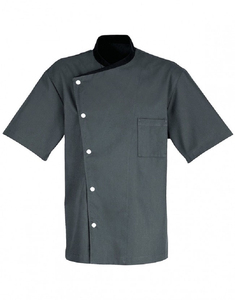 Veste de chef unisexe blanche à manches longues en coton, double boutonnage, haute qualité, séchage rapide, uniformes pour restaurants et bars - Product Image 2