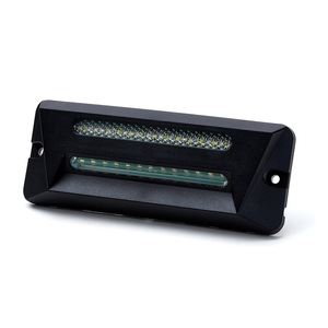 Feu de position latéral et lampe de travail pour zone de roue 2-en-1 à LED |   Lampe latérale pour camion, remorque, camping-car |   Étanche IP67 |   DC12-24V |   Z7619 - Product Image 1