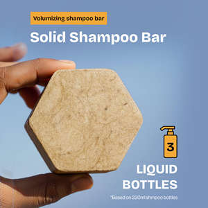 Champú Sólido Ecológico Voluminizador, Limpiador Capilar para un Cabello Suave, Elástico y con Mayor Volumen - Product Image 1