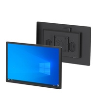 Pantalla de PC industrial todo en uno Android Win 10 personalizada de 32 pulgadas, procesador Intel de bajo consumo, disco duro SSD, pantalla táctil de vídeo de 2 GB