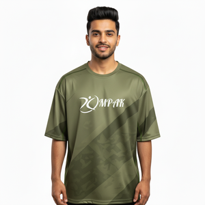 T-shirt de mode streetwear urbaine pour homme, coupe oversize, sublimation, décontracté, populaire - Product Image 1