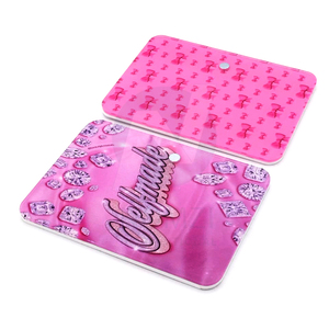 New Style Lash Tile Pink Acrylic Bow Lash Tray Tile Sustainable Bow Lash <b>Holder</b> <b>Makeup</b> Eyelash Tile Mink Logo Solid Tray - Product Image 6