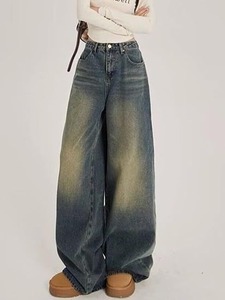 Women's <b>Boot</b> Cut Cotton Denim Jeans-Regular Fit Eco-Friendly Vintage Style - Product Image 6
