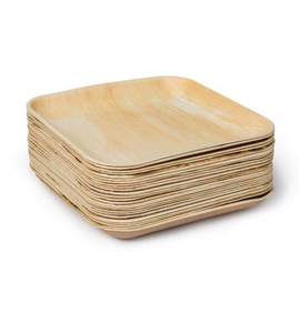 Platos de palma Areca en oferta con acabado liso, vajilla desechable para uso doméstico, hotelero y en restaurantes, disponible al mejor precio. - Product Image 2