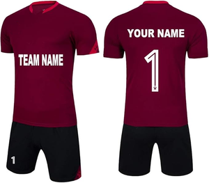 เสื้อทีมกีฬาแห้งเร็วและกางเกงขาสั้น - Product Image 2