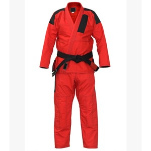 Uniforme de karaté en coton pour adultes, unisexe, coupe classique, durable, uni, vêtements d'arts martiaux, kit d'uniformes personnalisés - Product Image 2