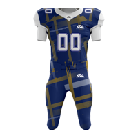 Uniforme de football américain personnalisé, jersey de football américain en twill et sublimation avec pantalon rembourré, uniforme pour jeunes et adultes