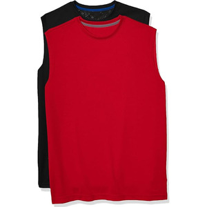 Débardeurs Musculation Homme Personnalisables en Gros – Sans Manches, Respirants, Polyester/Coton, Col Rond, pour Gym, Entraînement, Fitness, Musculation - Product Image 5
